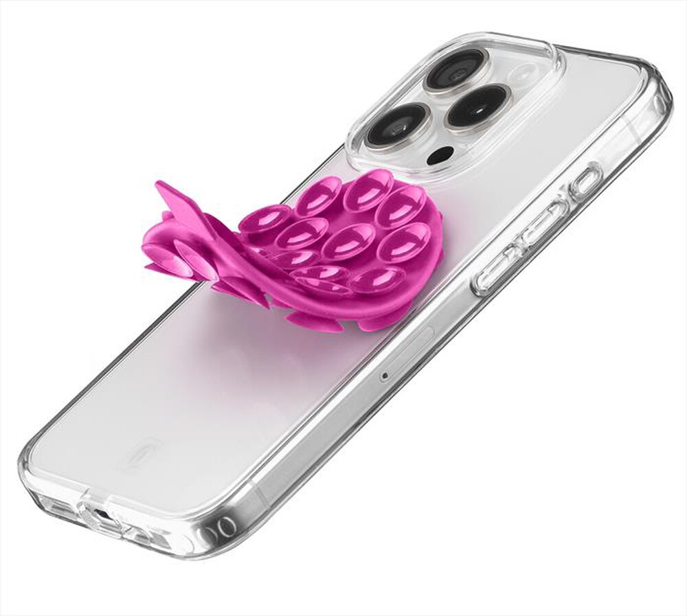 Immagine del prodotto CELLULARLINE - Supporto a doppia ventosa SELFIESUCTIONCUP-Rosa