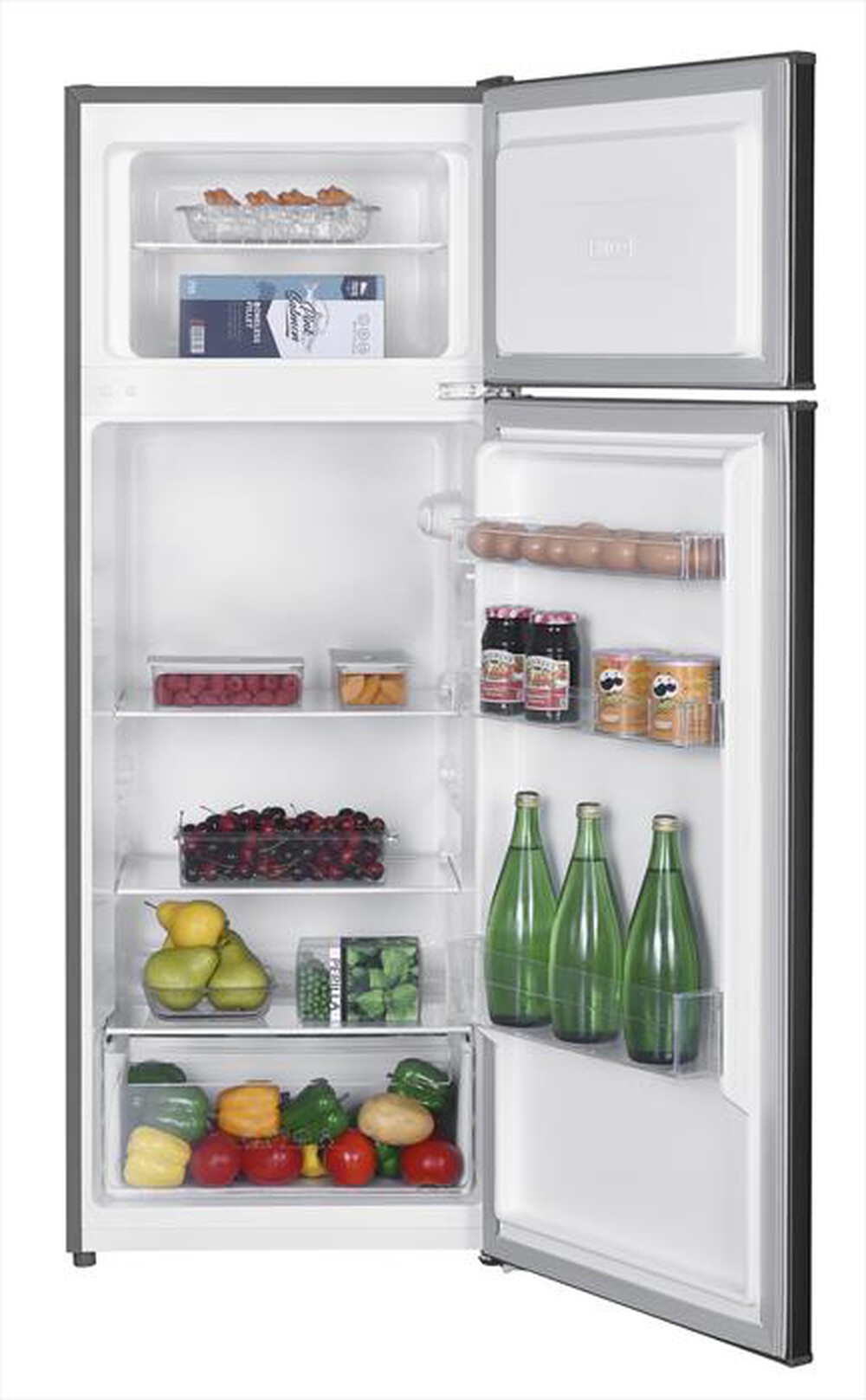 "CRANKER - Frigorifero 2 porte CRDP245XE Classe E 206 lt-INOX"