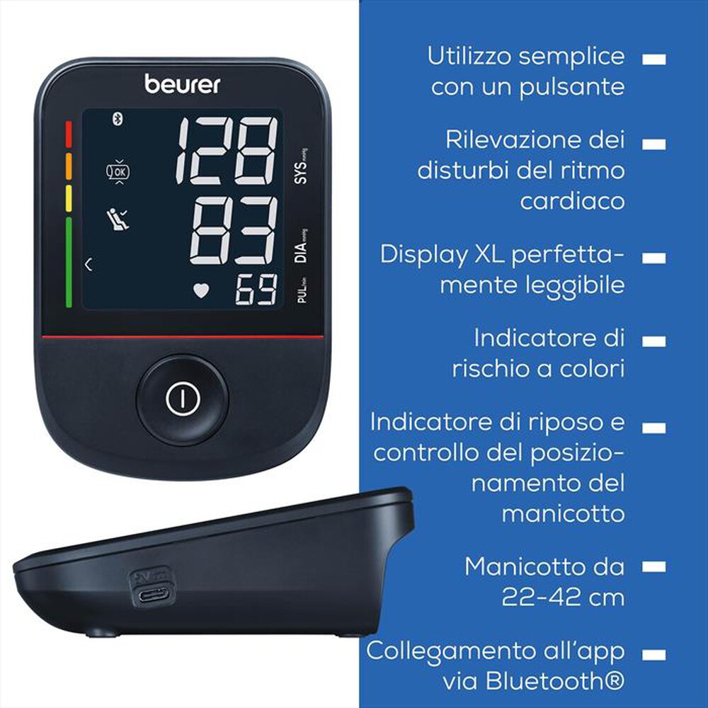 Immagine del prodotto BEURER - Misura pressione BM 48 BLUETOOTH-Nero