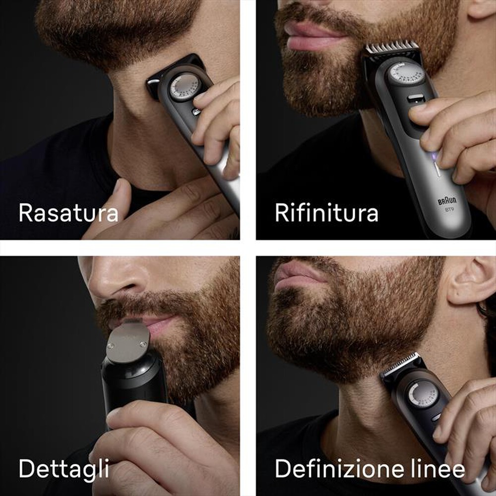 "BRAUN - Regolabarba BT 9520-CROMO"