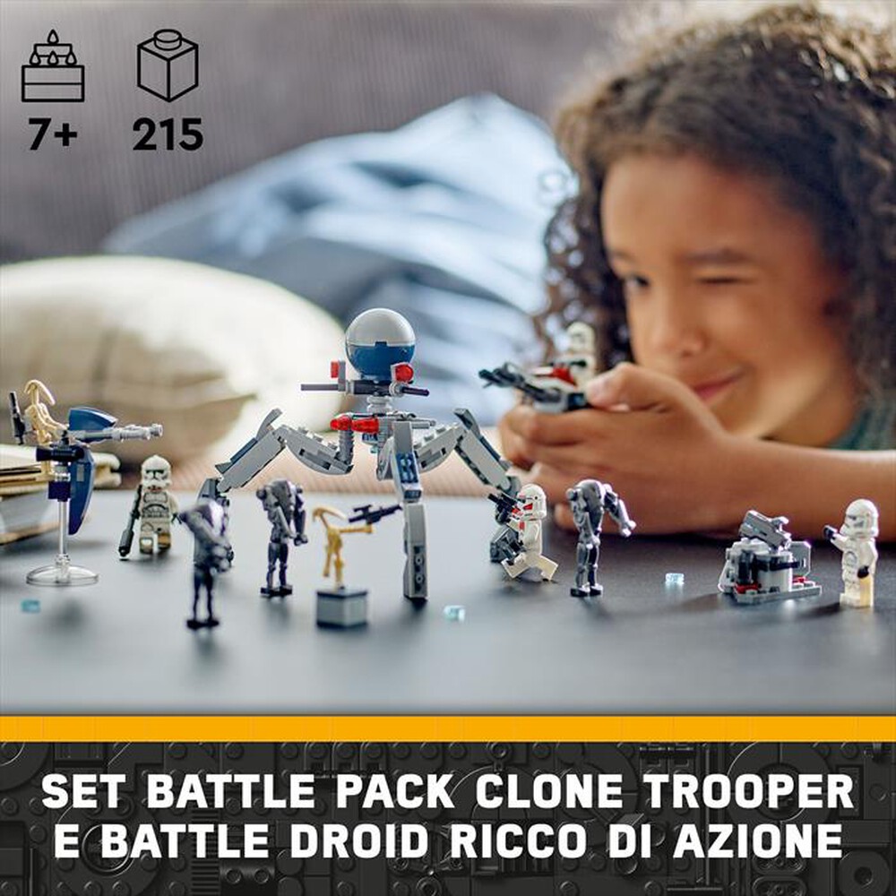 Immagine del prodotto LEGO - STAR WARS Clone Trooper e Battle Droid 75372