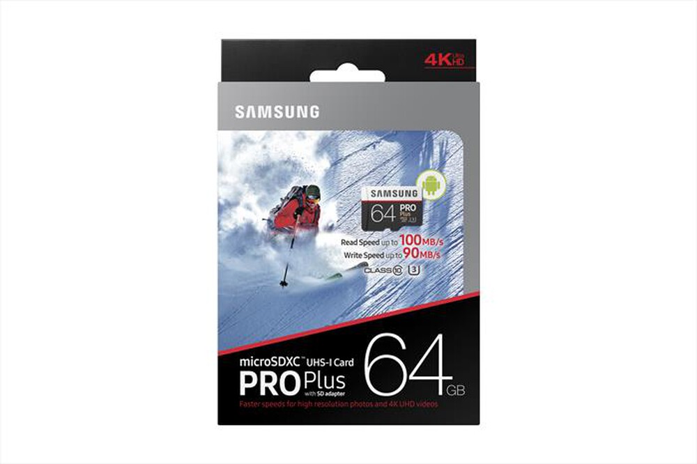 "SAMSUNG - MBMD64GA PRO PLUS-BLACK"