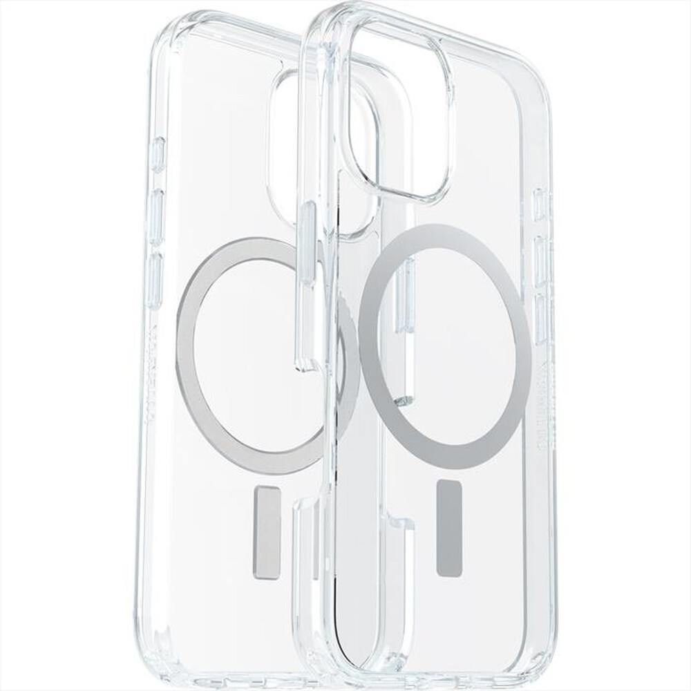 "OTTERBOX - SYMMETRY CLEAR MAGSAFE CUSTODIA APPLE IPHONE 16-Trasparente"