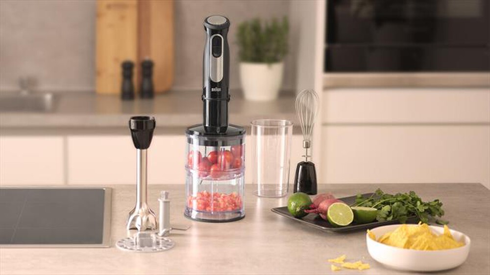"BRAUN - Frullatore ad immersione MQ55.254M-nero"