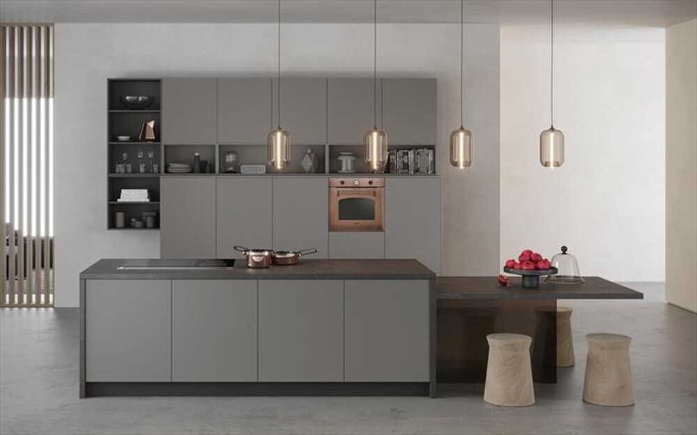 "HOTPOINT ARISTON - Forno incasso elettrico + gas FIT 804 H RAME"