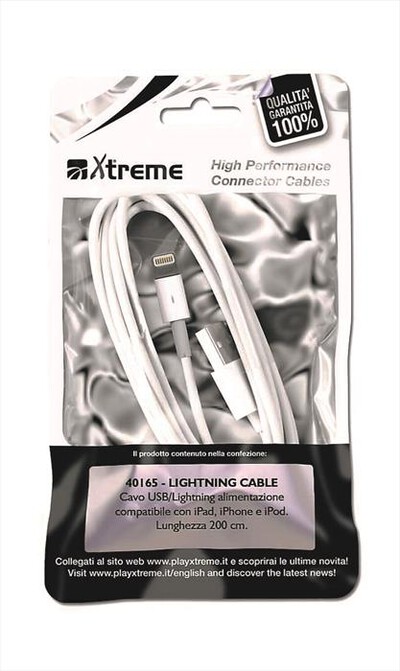 XTREME - 40165 - Cavo Alimentazione Lighthing iPad/iPhone/iPod