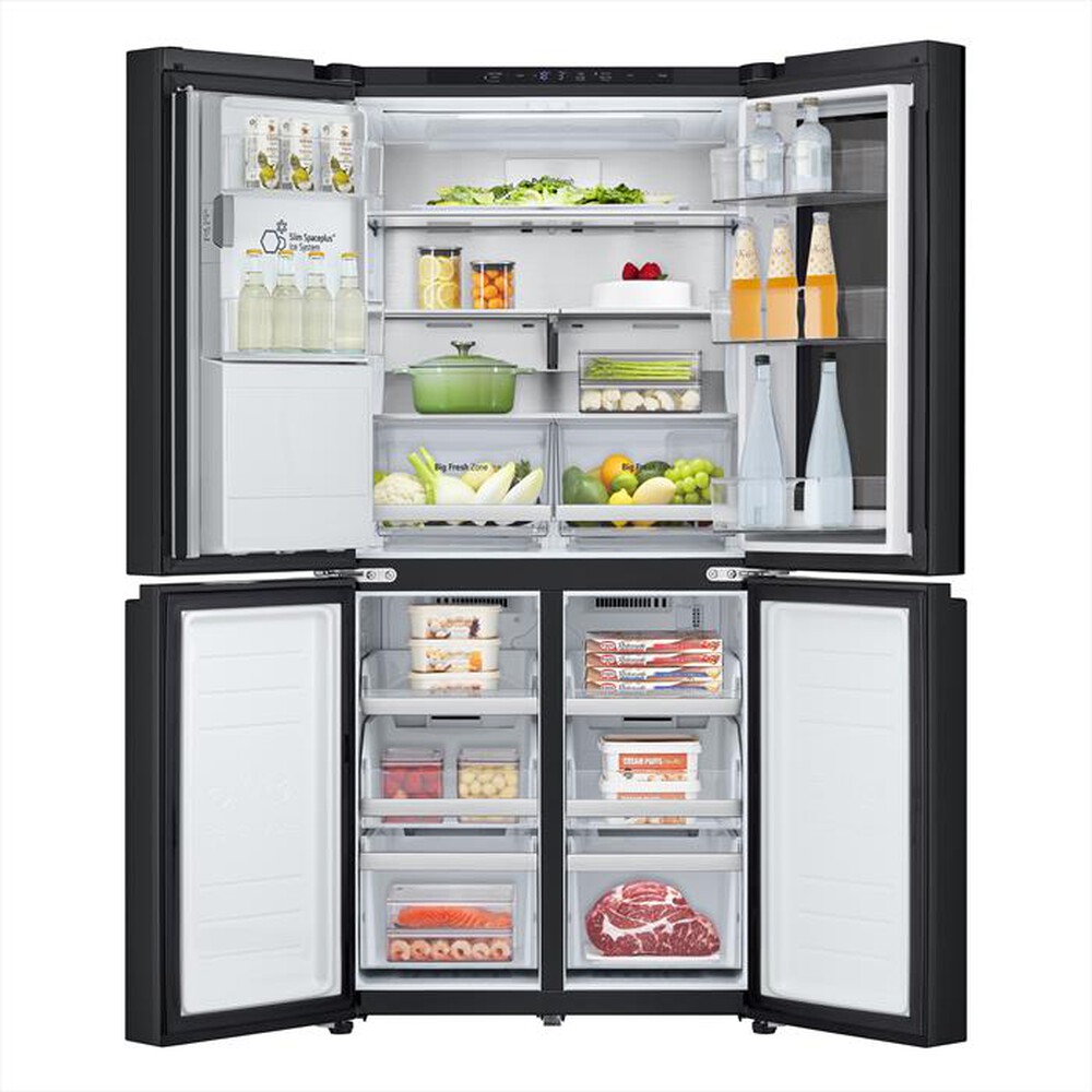 "LG - Frigorifero 4 porte GMG860EPBE Classe E 508L-Black"