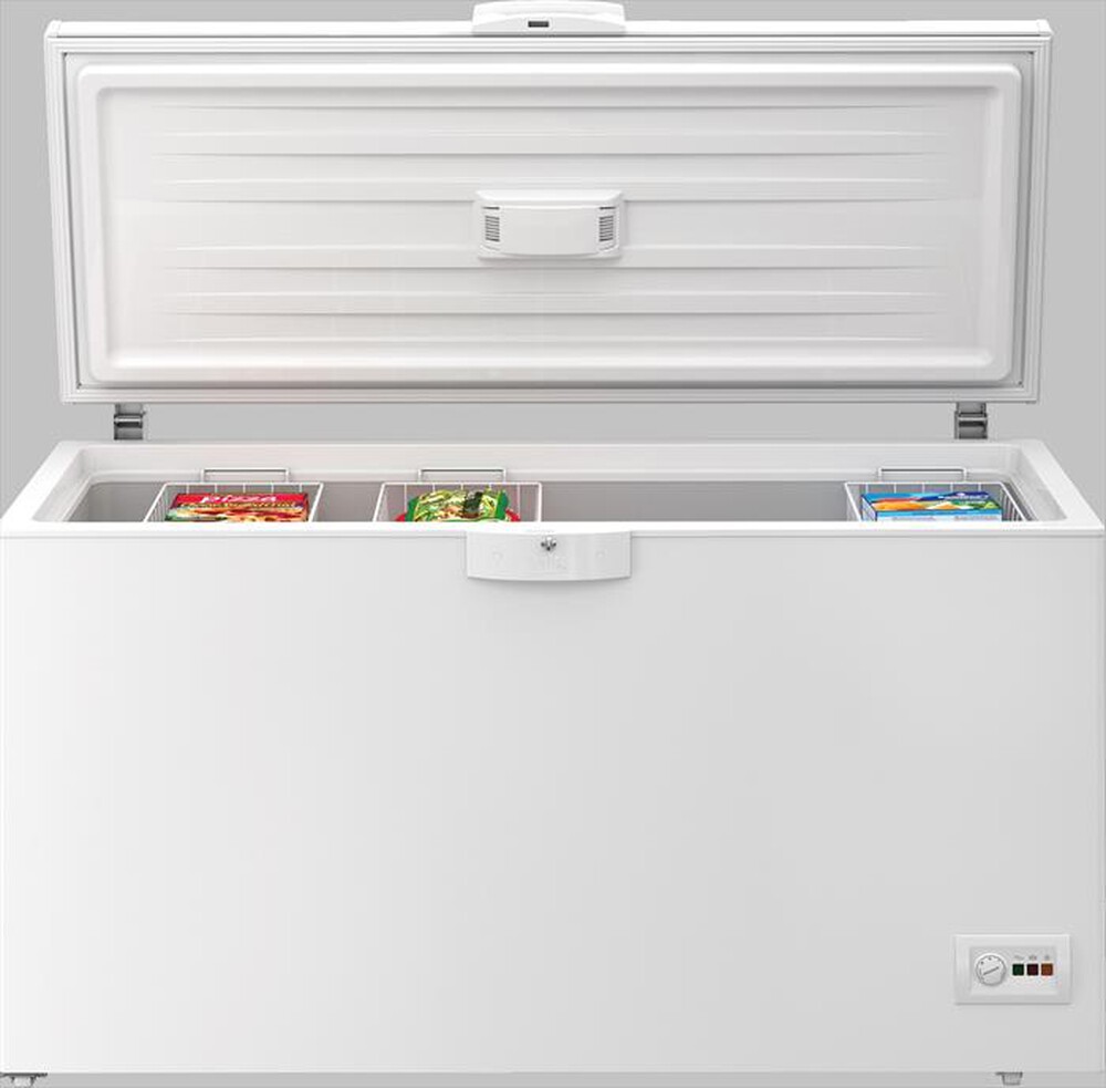 "BEKO - Congelatore orizzontale HSA47530N Classe F 467 lt-Bianco"