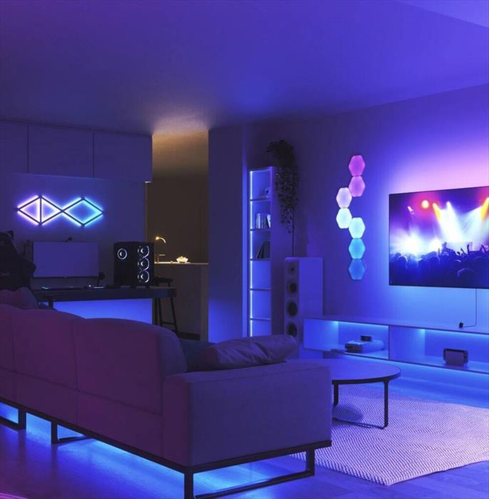 "NANOLEAF - Lampada a sospensione 4D TV SCREEN+LIGHTSTRIPS 4M"