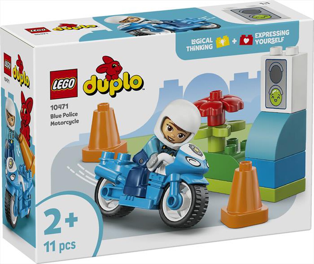 Immagine del prodotto LEGO - DUPLO Motocicletta blu della Polizia - 10471