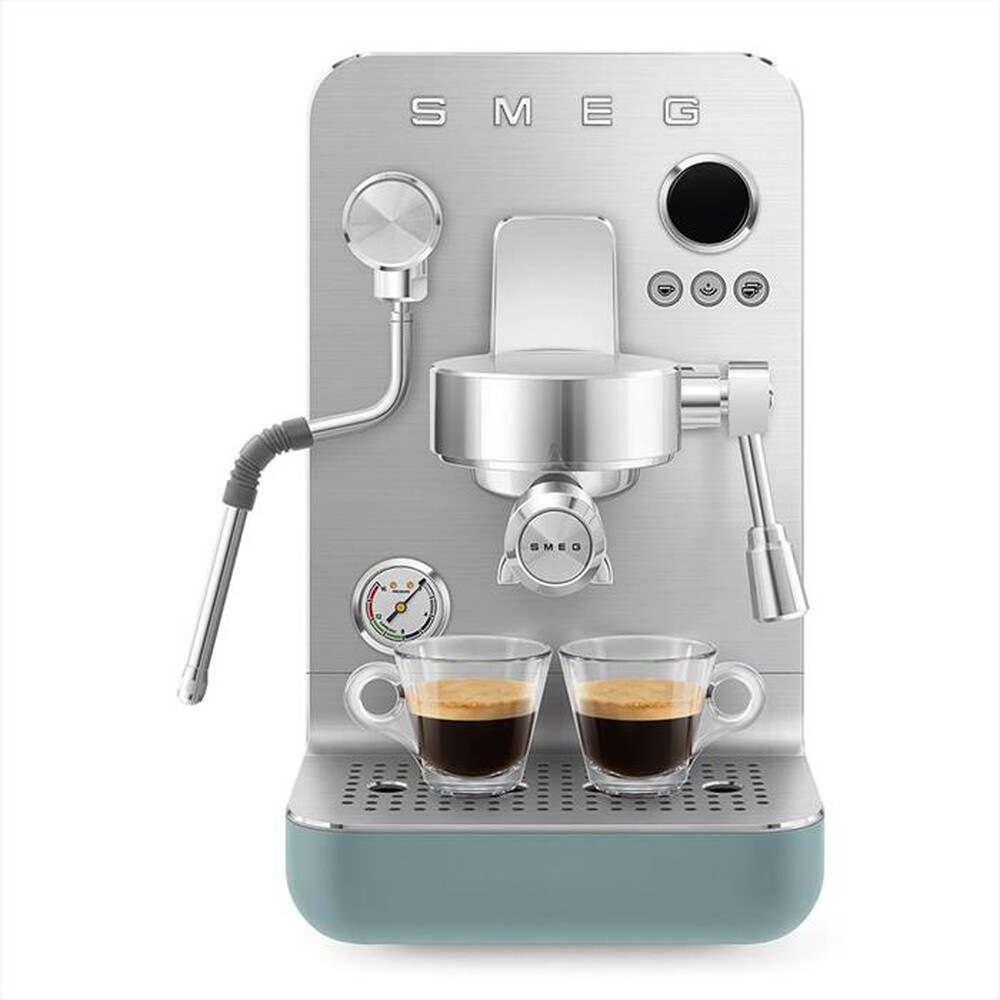 "SMEG - Macchina da caffè Espresso EMC02EGMEU-Verde smeraldo"
