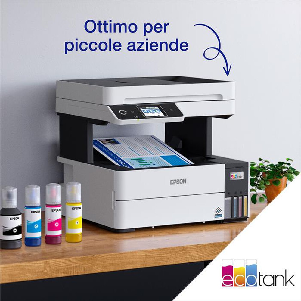 Immagine del prodotto EPSON - Stampante multifunzione A4 WiFi ECOTANK ET-5170-Bianco