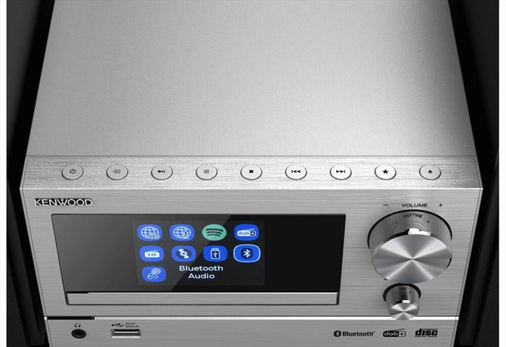 "KENWOOD - Micro sistema hifi M-7000S-S-silver"