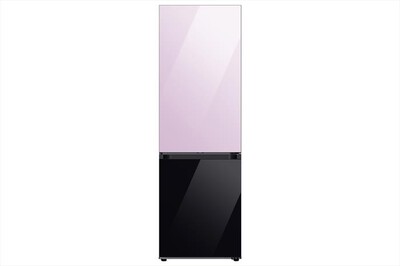 SAMSUNG - Frigorifero combinato F-RB34D153822 BESPOKE-Glam Lavender-Clean Black