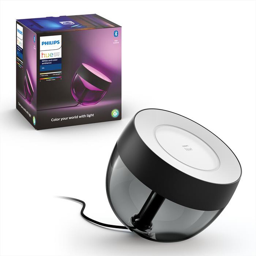 Immagine del prodotto PHILIPS - HUE IRIS LAMPADA DA TAVOLO NERA-Multicolore