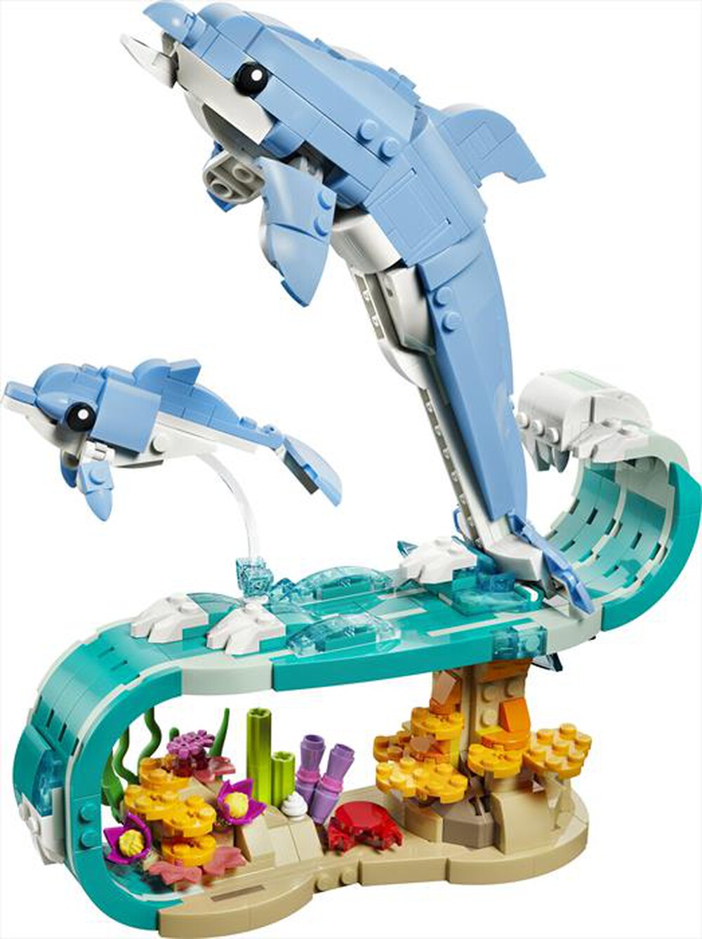 Immagine del prodotto LEGO - CREATORE 3IN1 Animali marini: delfini - 31385-Multicolore