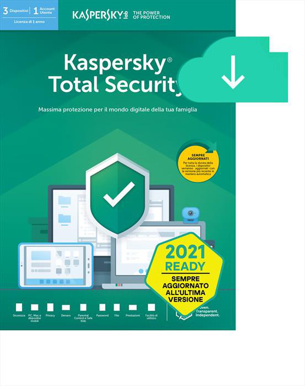 "KASPERSKY - Total Security – 3 user - "