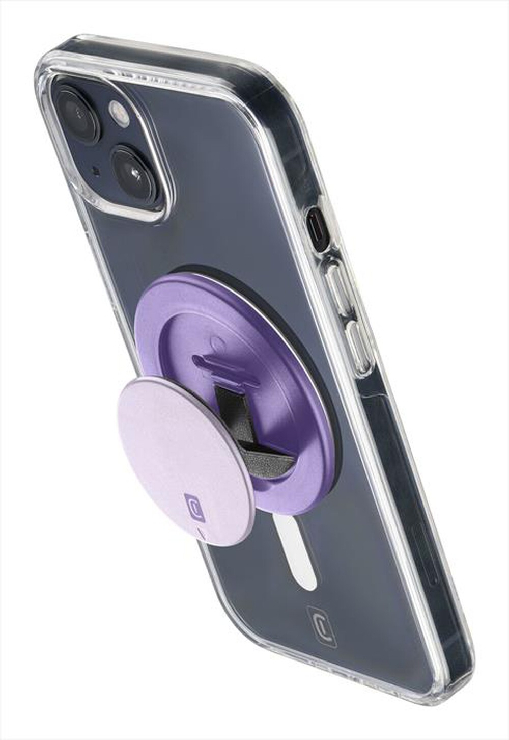 "CELLULARLINE - Supporto magnetico con funzione stand MagSafe-Violet"
