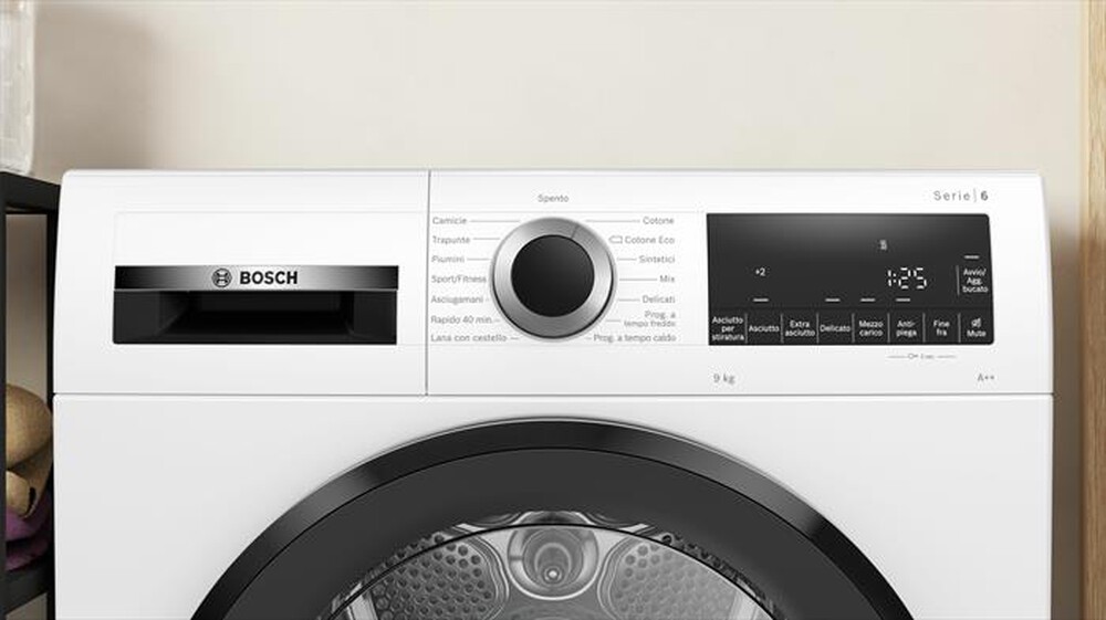 "BOSCH - Asciugatrice WQG24109IT 9 Kg Classe A++-BIANCA"