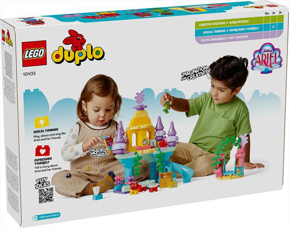 Immagine del prodotto LEGO - DUPLO Il magico palazzo sottomarino di Ariel 10435