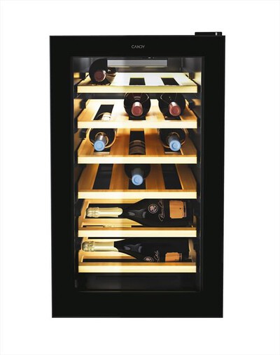 CANDY - Cantinetta CWC 021 ELSP/NF Classe G 21 bottiglie-Nero