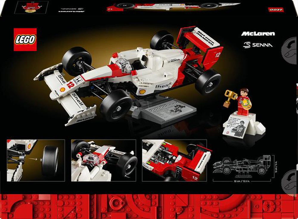 Immagine del prodotto LEGO - ICONS McLaren MP4/4 e Ayrton Senna 10330