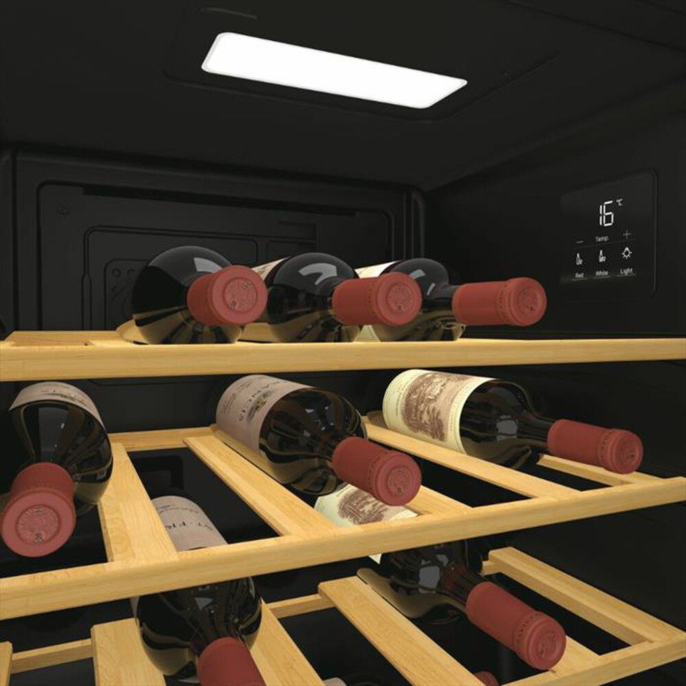 "CANDY - Cantinetta CWC023 Classe G 23 bottiglie-Nero"