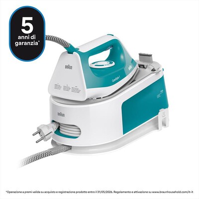 BRAUN - SISTEMA STIRANTE CARESTYLE 1 IS1013GR-BIANCO/TURCHESE