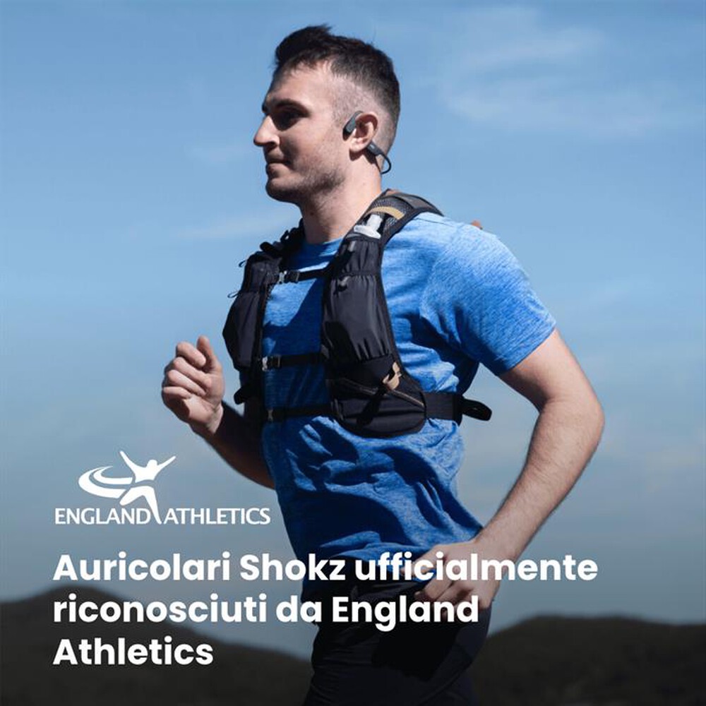 "SHOKZ - Auricolare Bluetooth OPENRUN-Black"