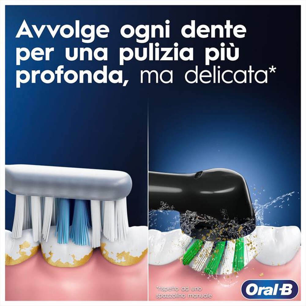 "ORAL-B - Spazzolino elettrico PW VITALITY PRO DUO HBOX-Blu, Nero"