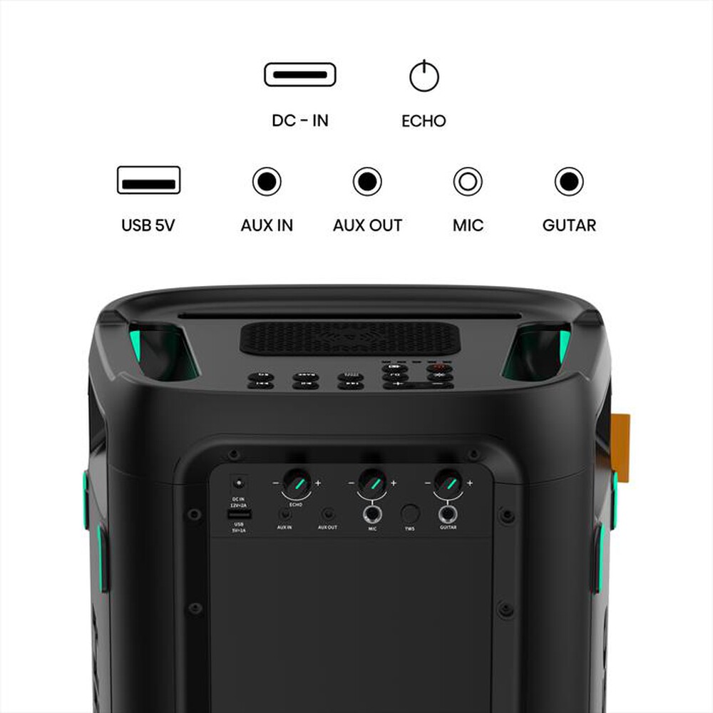 Immagine del prodotto HISENSE - Party speaker bluetooth PARTY STORM 1-NERO