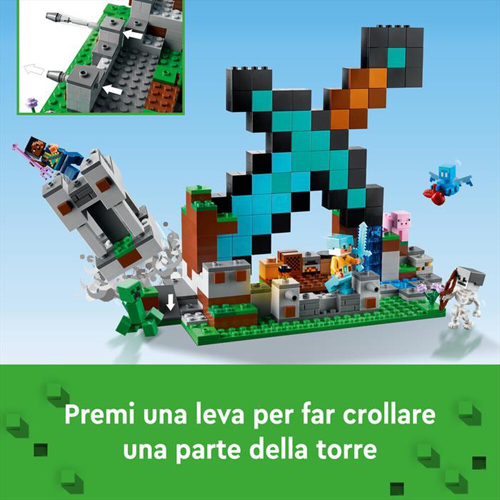 Immagine del prodotto LEGO - MINECRAFT L&rsquo;avamposto della spada - 21244