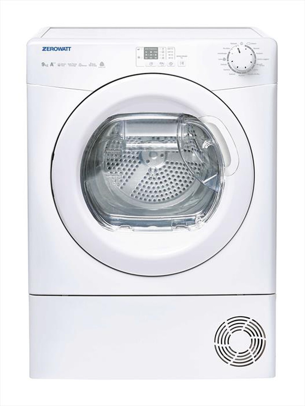 "ZEROWATT - Asciugatrice EEOZ H9A2LE-01 - 9 Kg - A++"