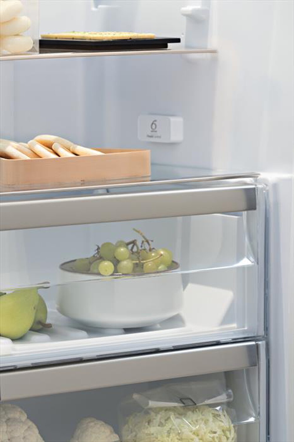 "WHIRLPOOL - Frigorifero 1 porta SW8 AM2 D XR 2 Classe E-Acciaio inossidabile"