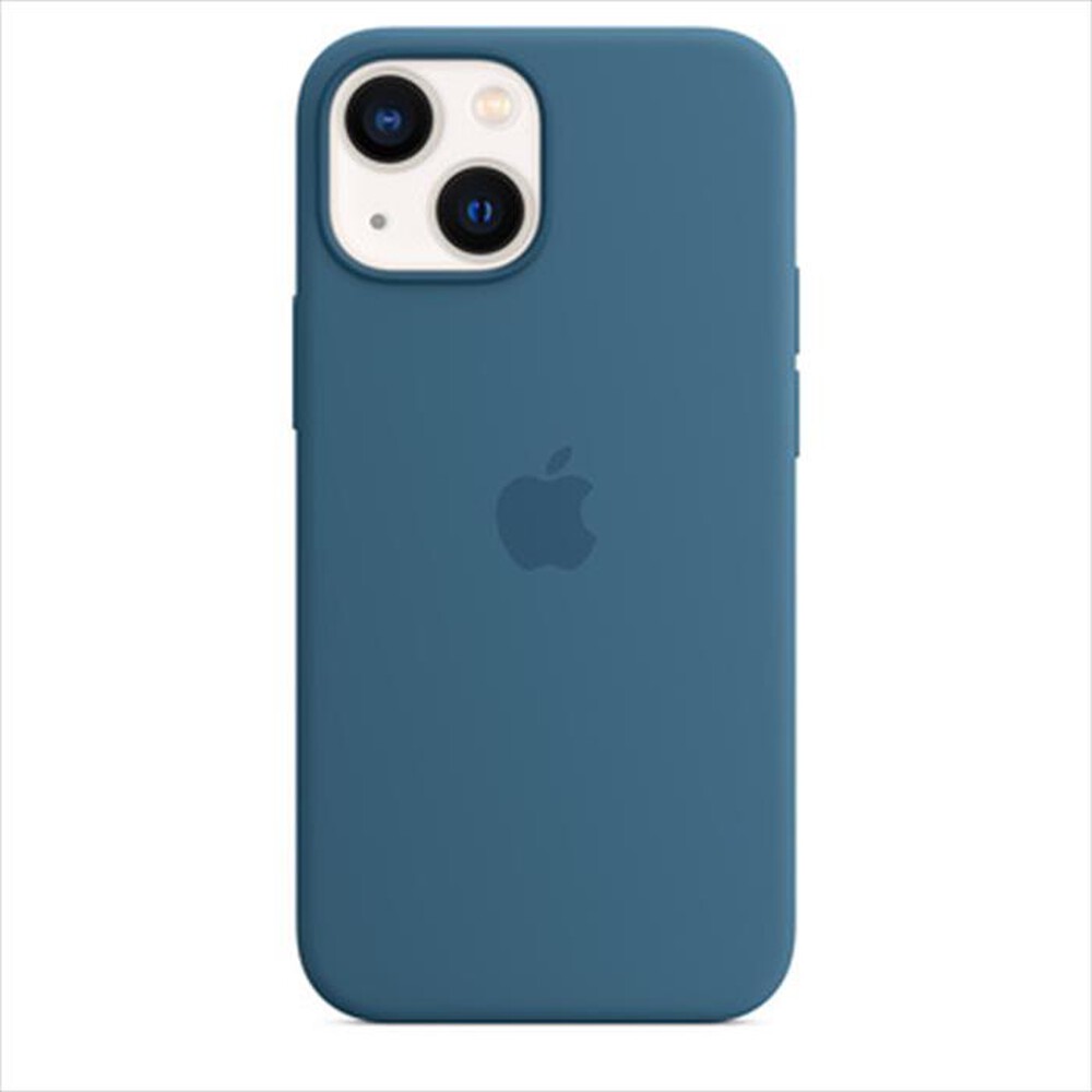 "APPLE - iPhone 13 mini Silicone Case with MagSafe-Blue Jay"