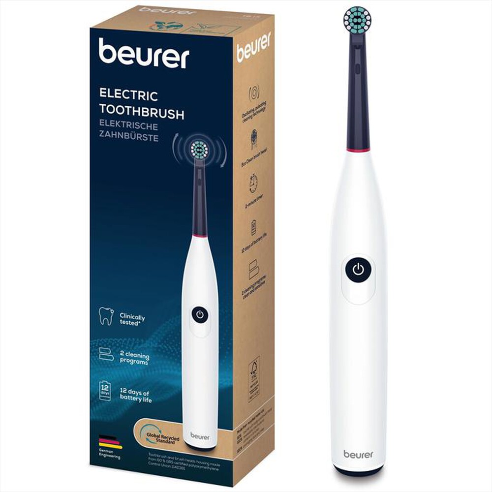 Immagine del prodotto BEURER - Spazzolino elettrico TB 15 GREEN PLANET-Bianco