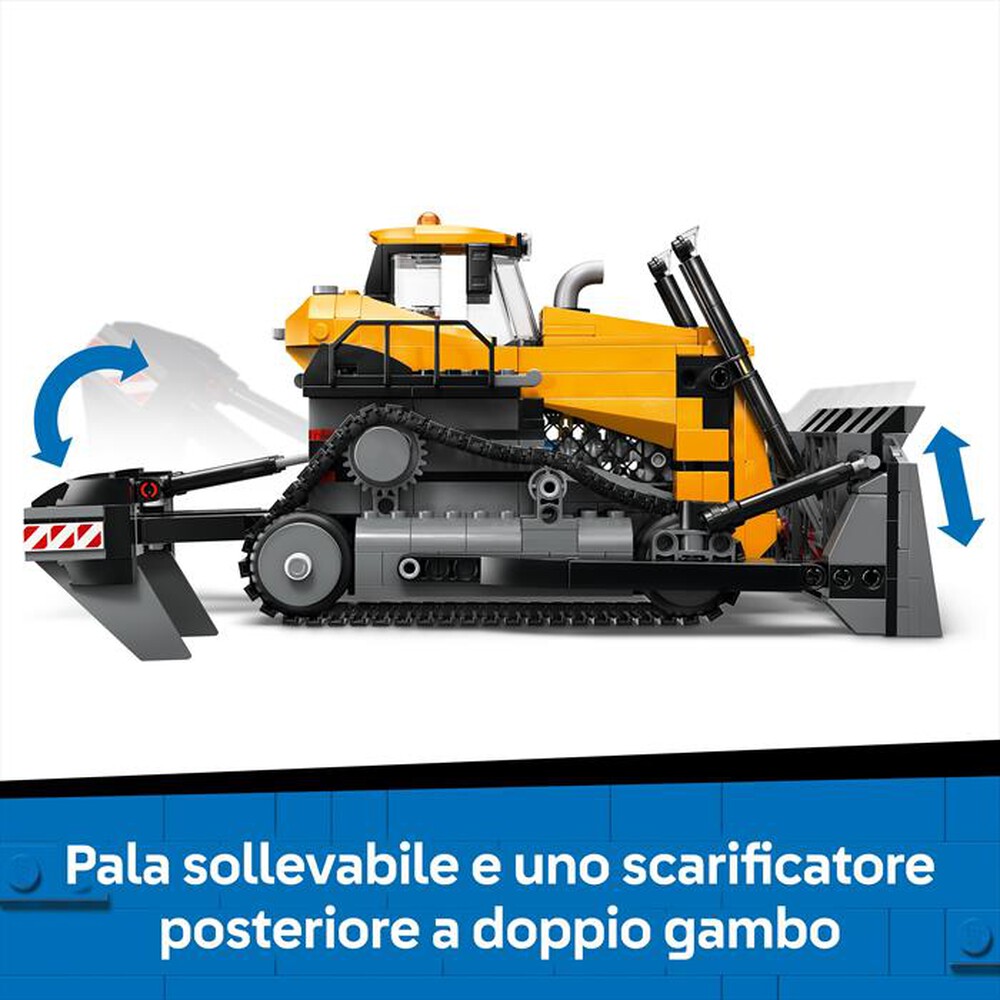 Immagine del prodotto LEGO - CITY BIG VEHICLES Bulldozer giallo 60466