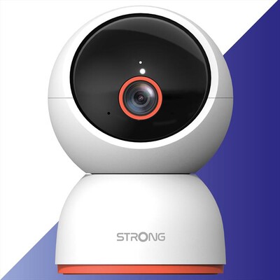 STRONG - Telecamera Wi-Fi Interno 4K SHC08IR0-W-BIANCO