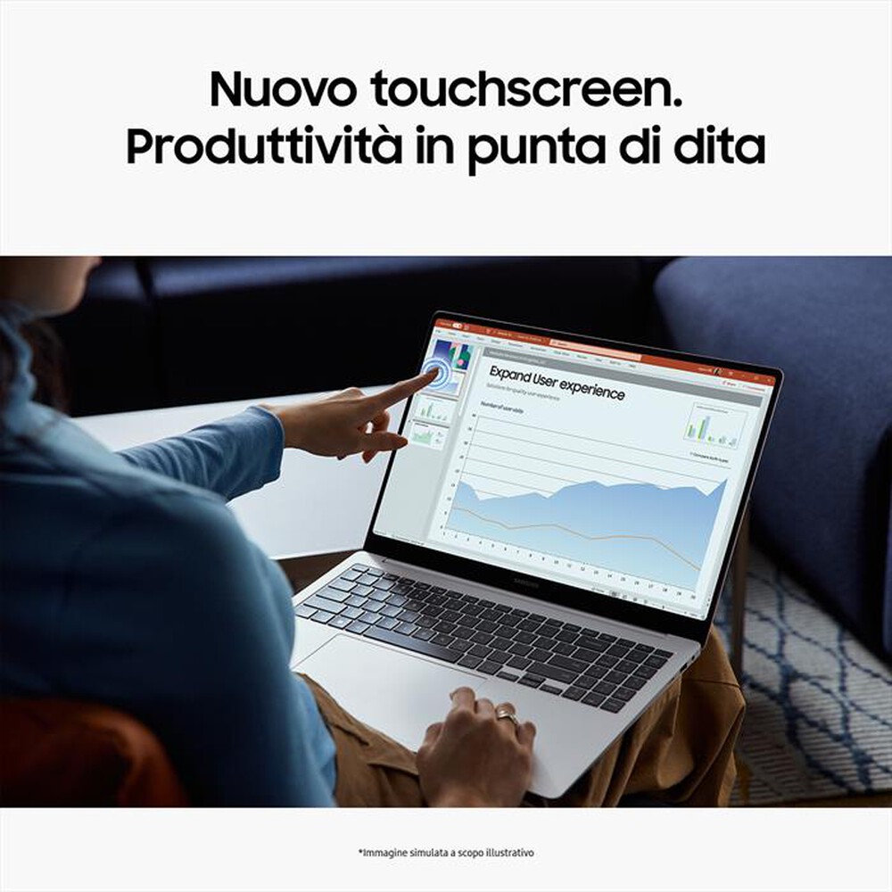 Immagine del prodotto SAMSUNG - Notebook GALAXY BOOK4 PRO-Moonstone Gray