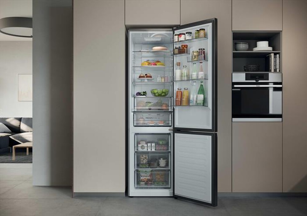 Immagine del prodotto HAIER - Frigorifero combinato HDPR1620ANPK Classe A 409lt-Acciaio inox