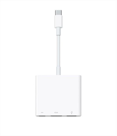 APPLE - Adattatore multiporta da USB-C ad AV digitale-Bianco