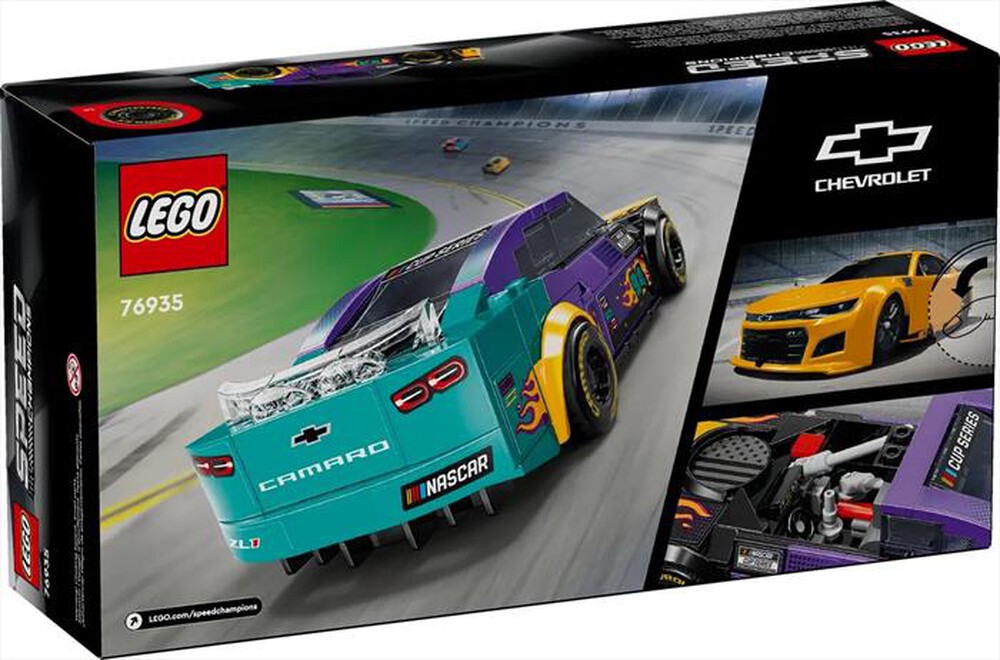 "LEGO - NASCAR Next Gen Chevrolet Camaro ZL1 - 76935-Multicolore"