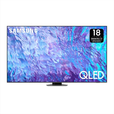 SAMSUNG - Smart TV Q-LED UHD 4K 50" QE50Q80CATXZT-Carbon Silver