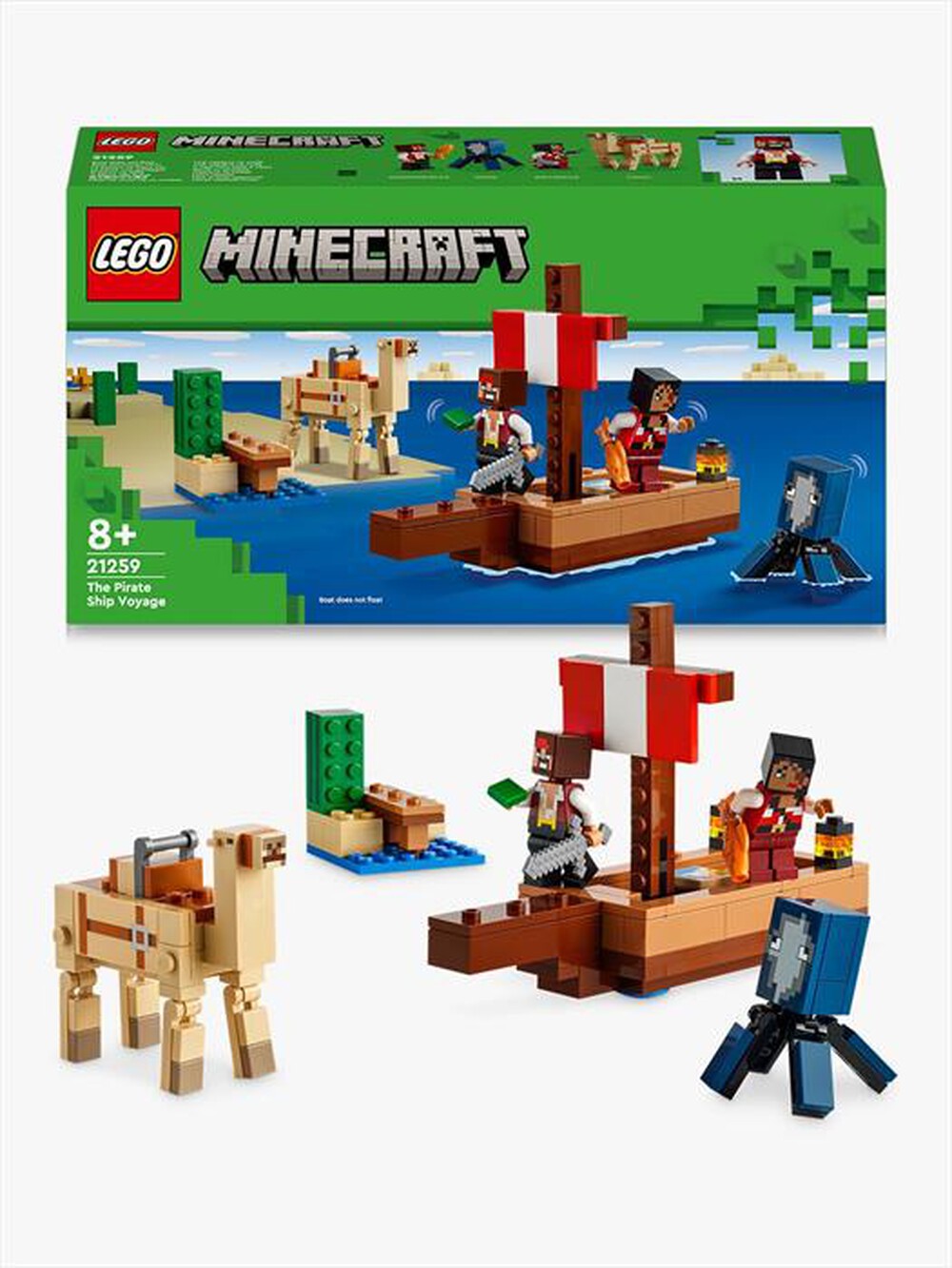 Immagine del prodotto LEGO - MINECRAFT Il viaggio del galeone dei pirati 21259