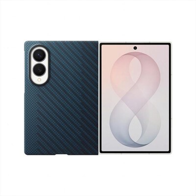 SAMSUNG - Custodia Carbon Magnet Case per Galaxy Z Fold8-Blue