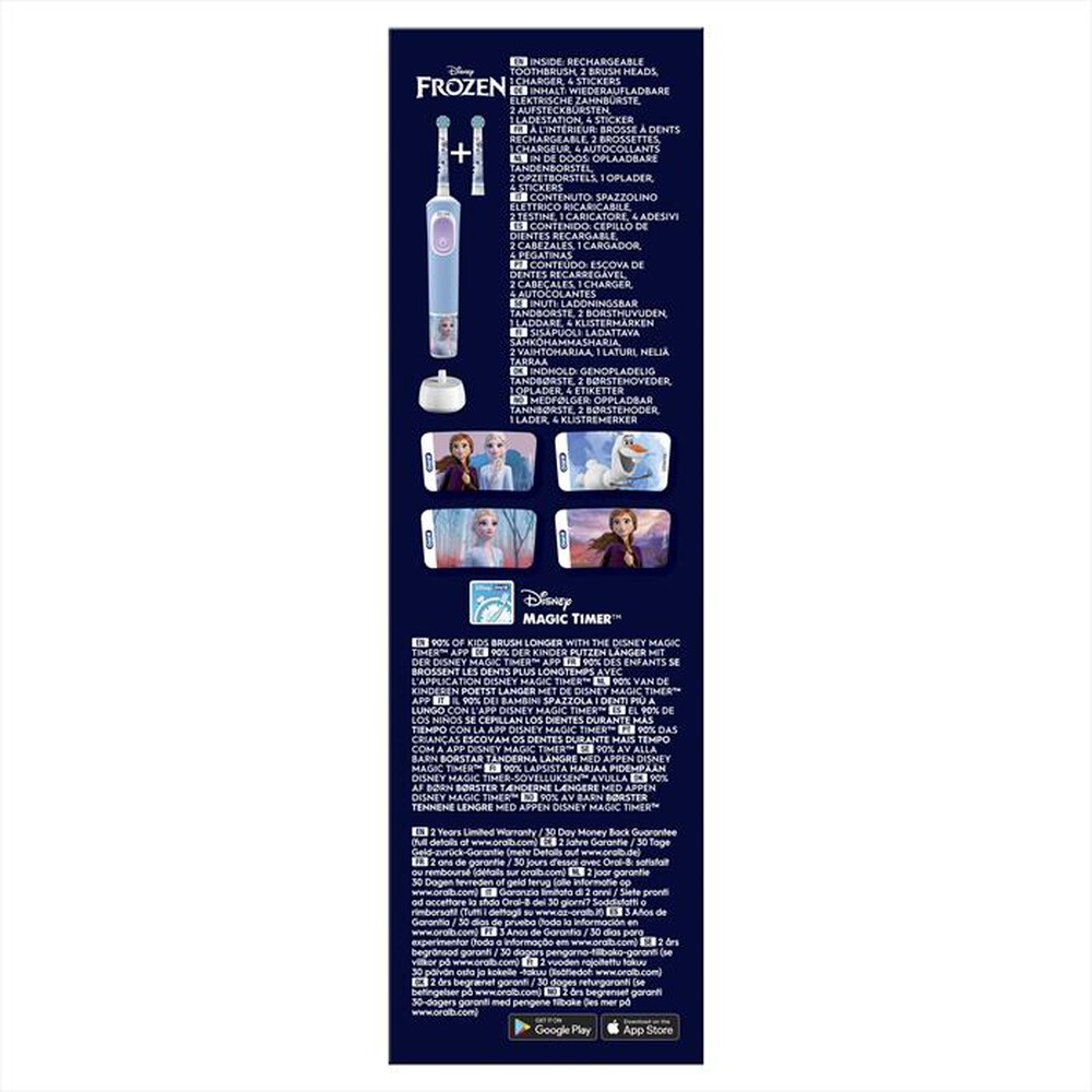 "ORAL-B - Spazzolino elettrico PRO KIDS-Azzurro"
