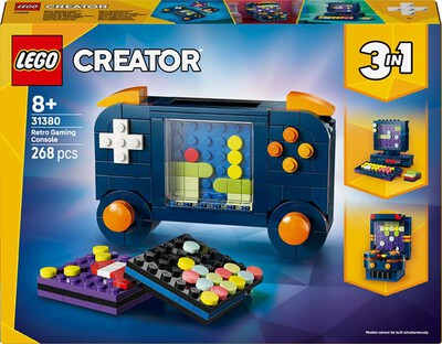 LEGO - CREATOR 3IN1 Console di gioco retr&ograve; - 31380