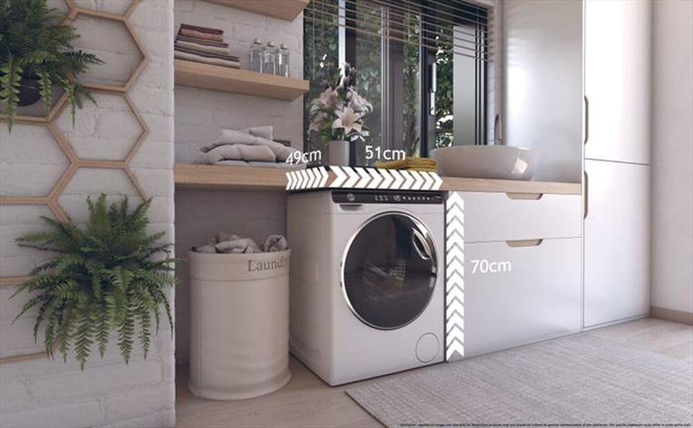 Immagine del prodotto HOOVER - Lavatrice OW50-BP12307-S 5 Kg Classe A-Bianco