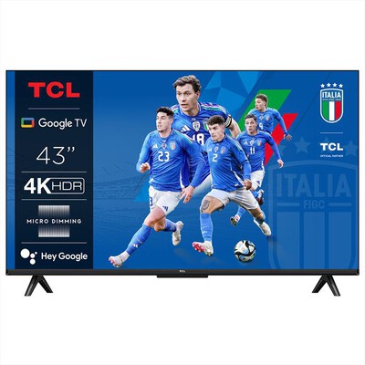 TCL - Smart TV LED UHD 4K 43" 43P655-Black