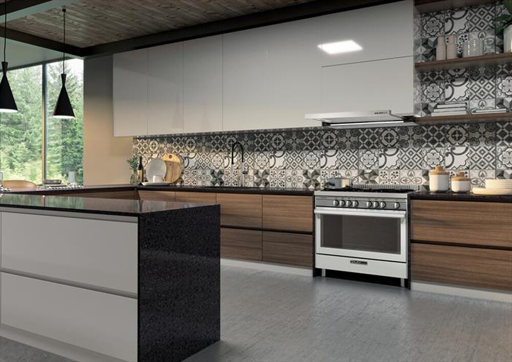 Immagine del prodotto GLEM GAS - Cucina elettrica ST965MWH Classe A+-Bianco Farina